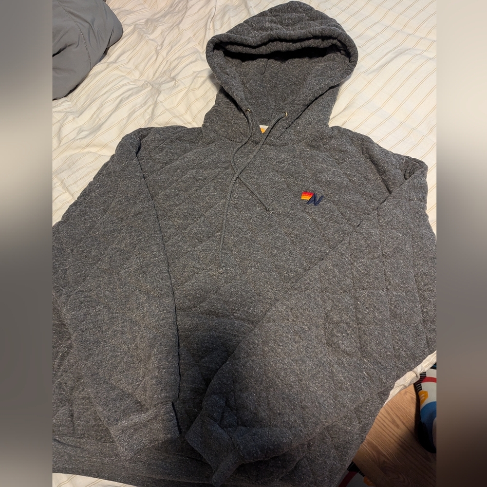 Aviator Nation Quilted hoodie